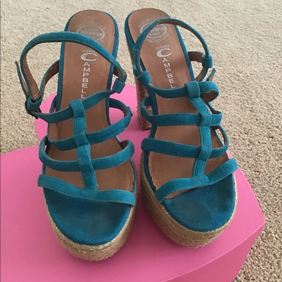 Jeffrey Campbell Shoes - Turquoise Jeffrey Campbell shoes